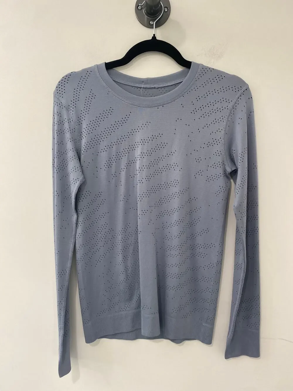 Lululemon Swiftly Relaxed Long-Sleeve Strata Wave Chambray / Chambray Size 4